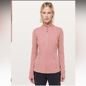Lululemon pink define jacket size 8